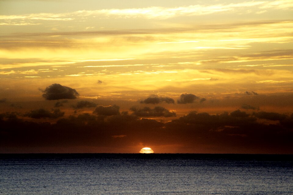 Sea no person cloud