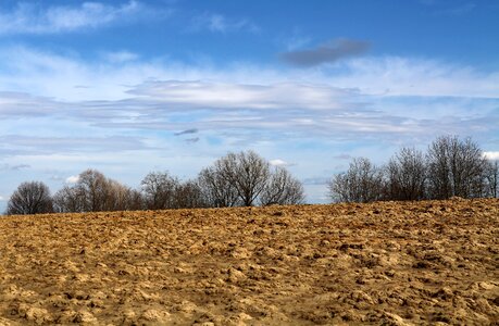 Soil landscape photo