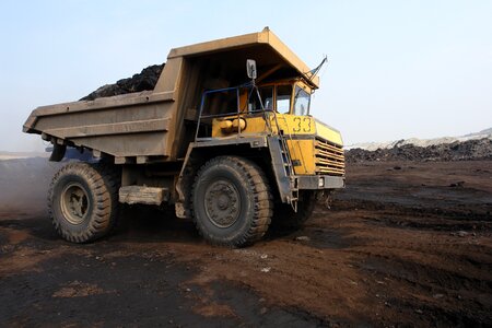 Belaz coal coal mining photo