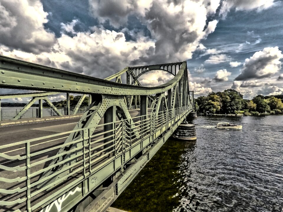 River glienicker bridge landscape