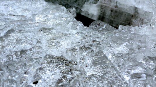 Stone frost background