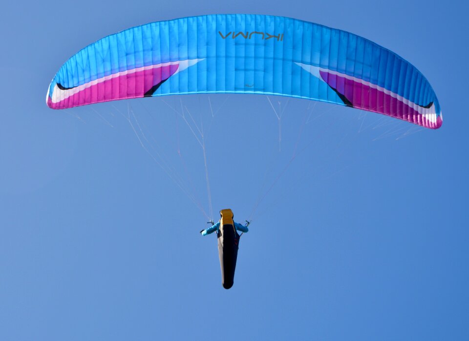Flight air sailing blue