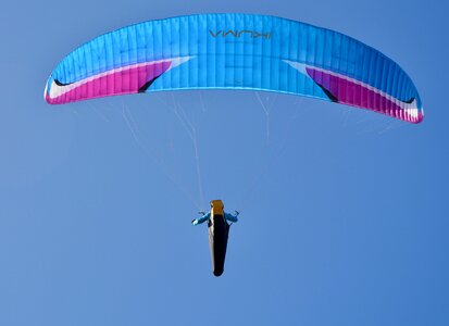 Flight air sailing blue photo