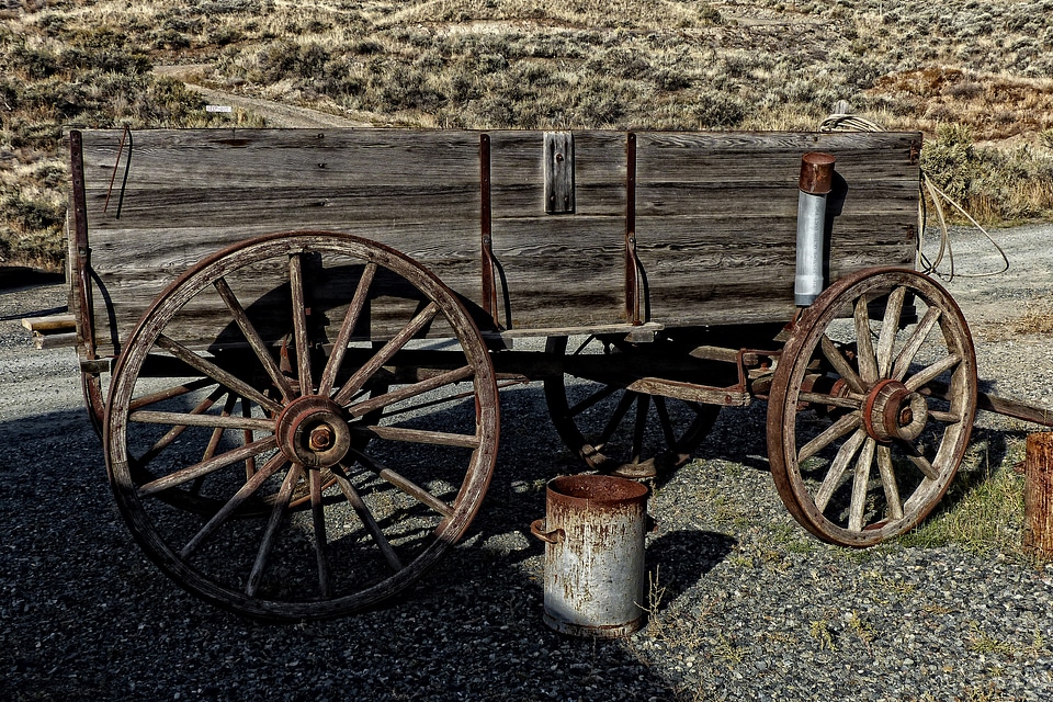 Wheel vintage rural