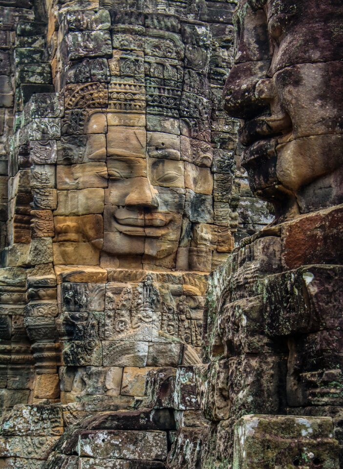 Old buddha architecture photo