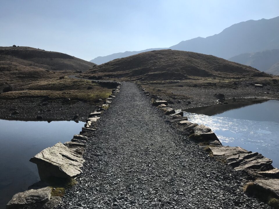 Mountain snowdon wales