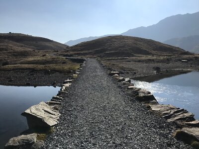 Mountain snowdon wales