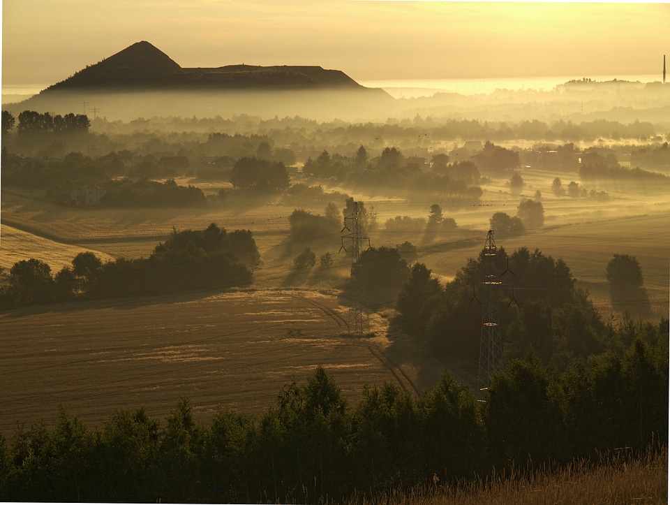 Silesia morning poland