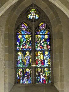 Stained glass religion christianity