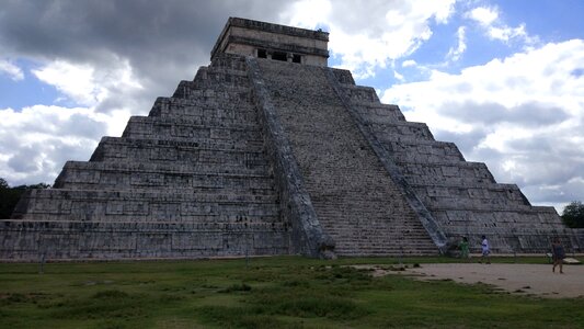 Archeology temple mexico photo
