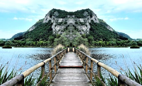 Landscape sky mirror