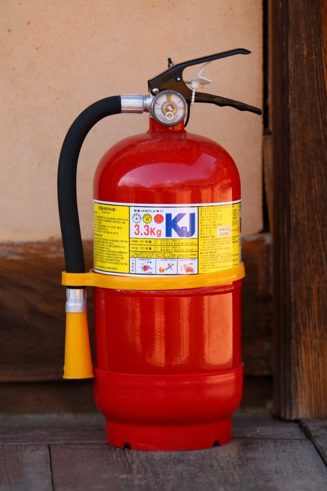 Fire extinguisher fire Free photos