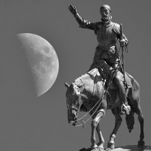 Sculpture don quixote sint sebastian 2017