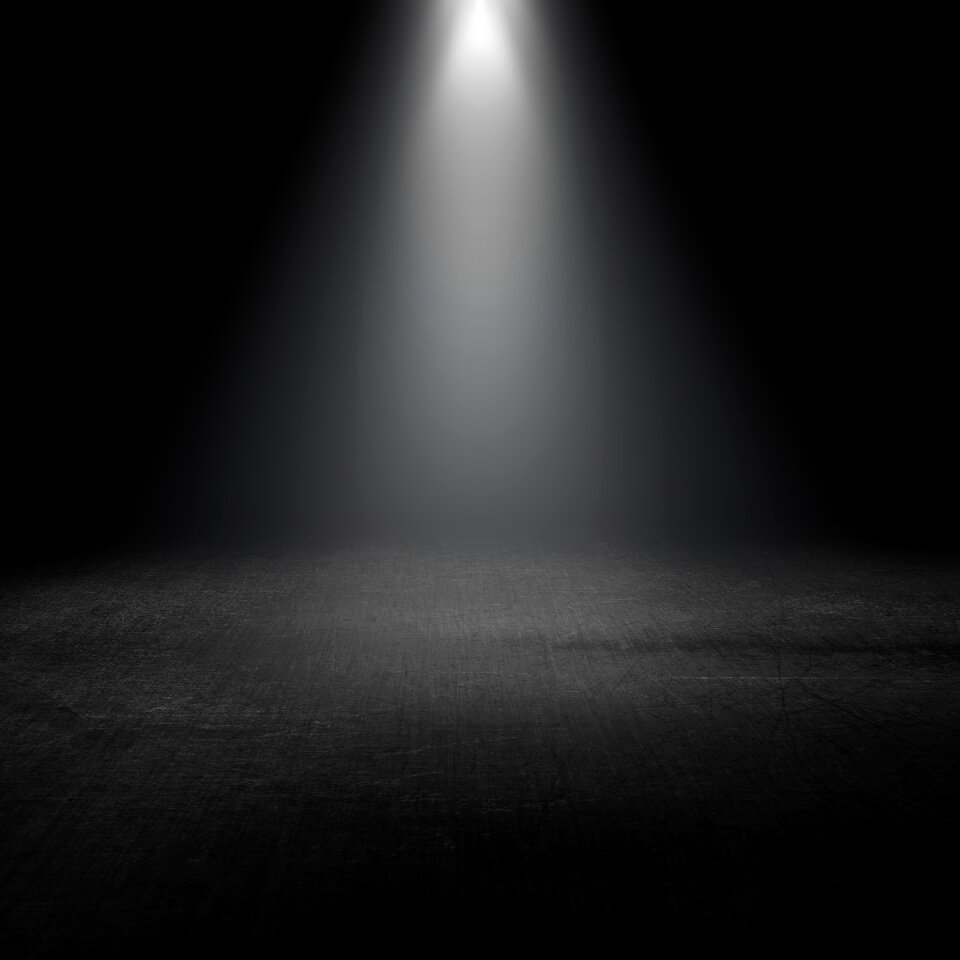 Art black spotlight gray spotlight
