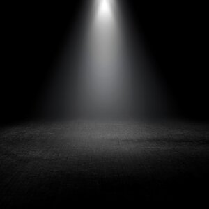 Art black spotlight gray spotlight photo