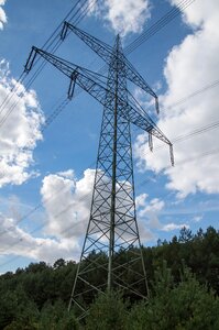 Voltage current power line photo