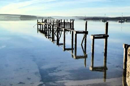 Pier nature outdoors photo