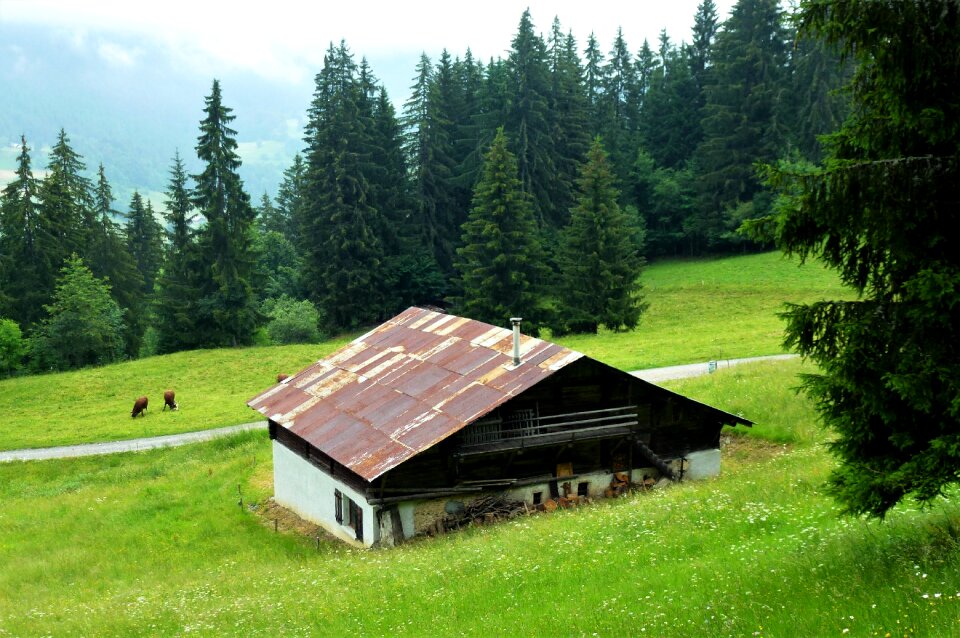 Haute savoie chalet wood