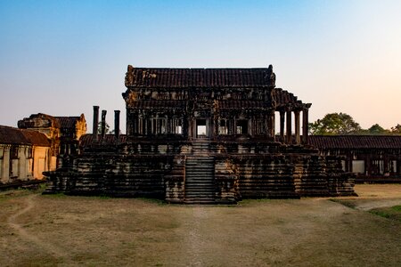 Travel building ancient