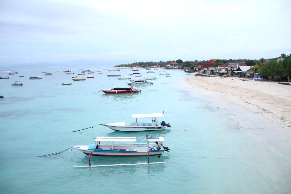 Travel beach sky