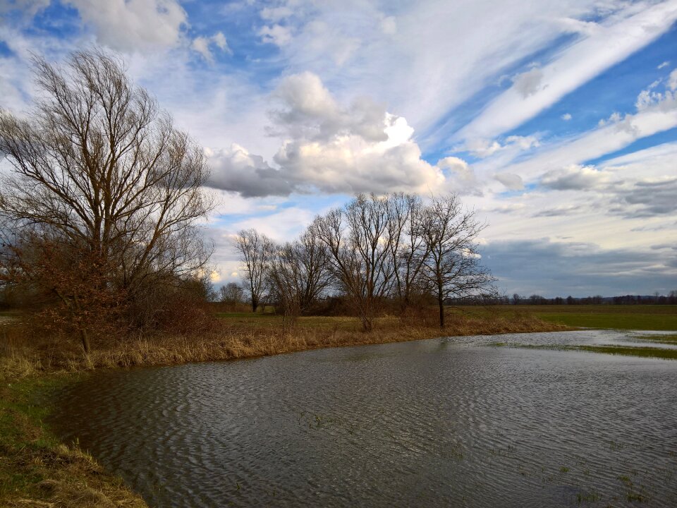 Nature panoramic water