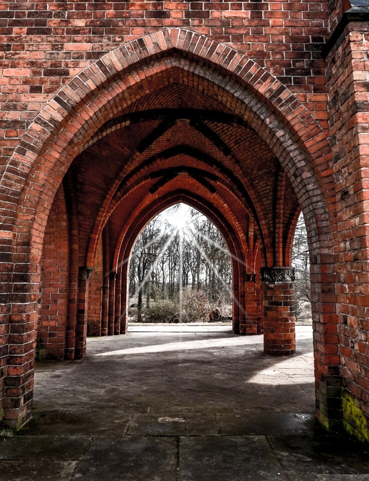 Gothic wall brick