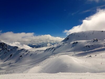 Landscape winter widescreen photo