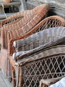 Wooden weaving old