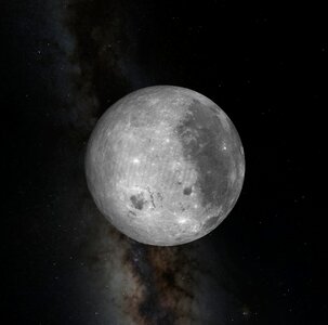 Astronomy moon sky