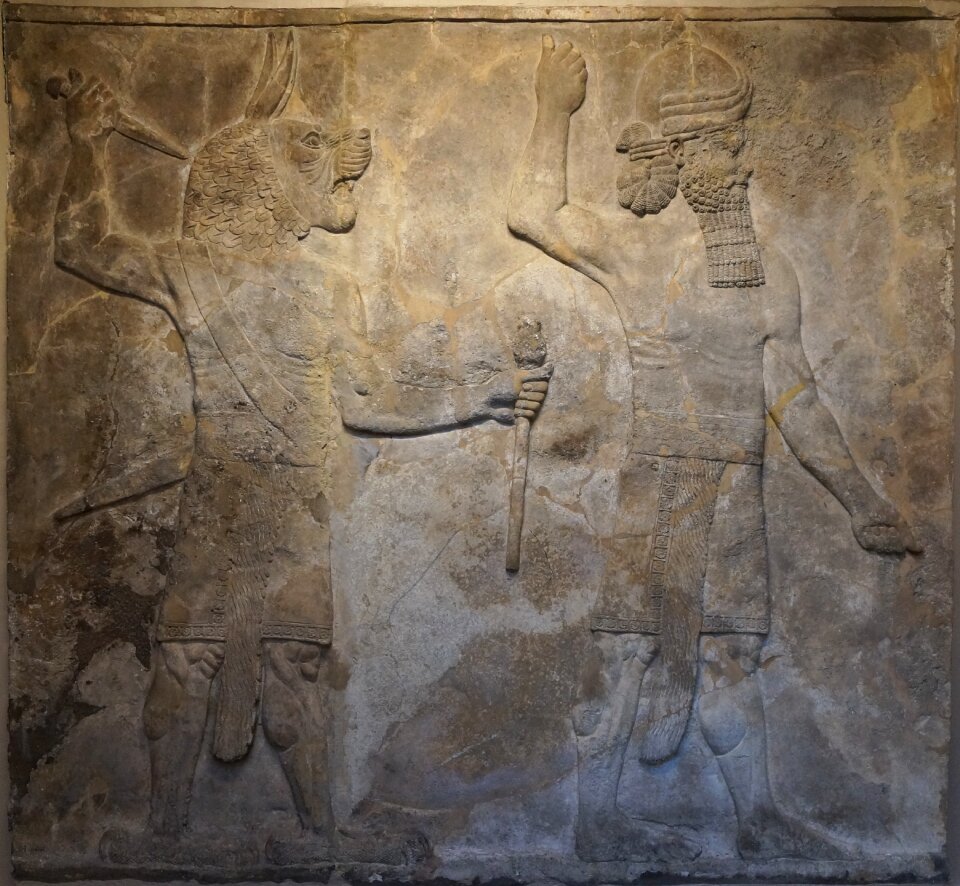 Low relief decoration temple
