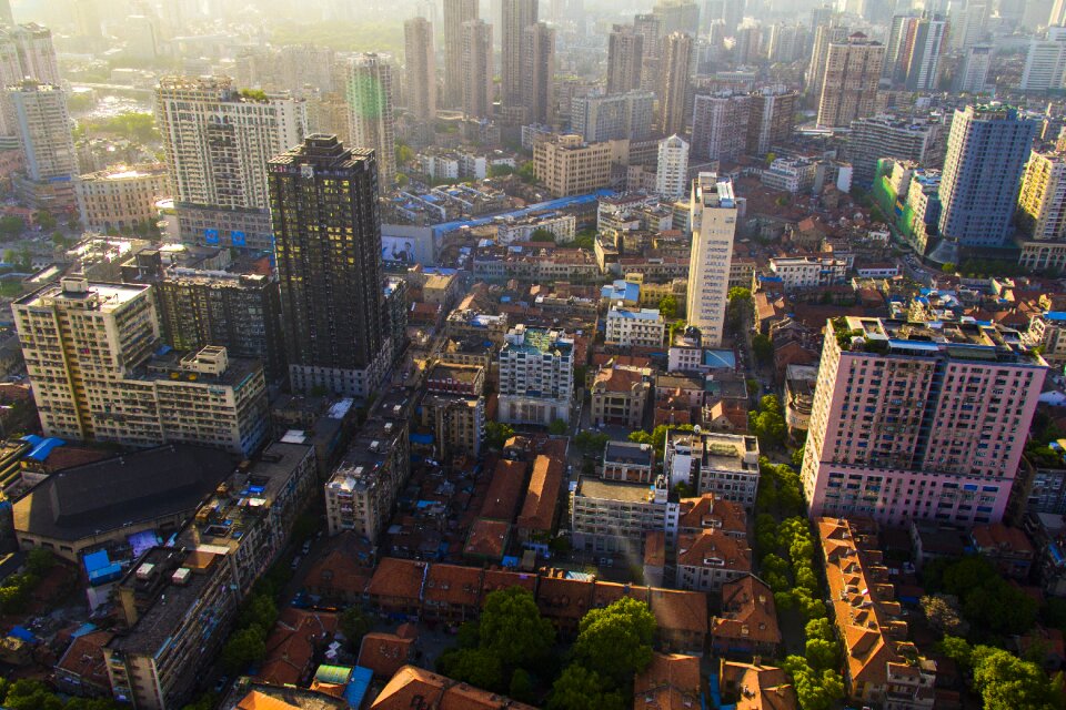 Skyscraper cityscape skyline