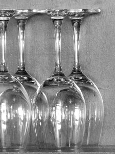Glass container wet drink