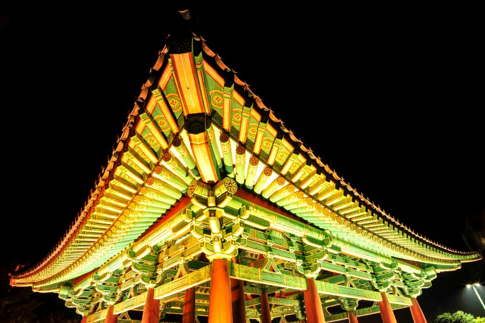 Traditional palace korea