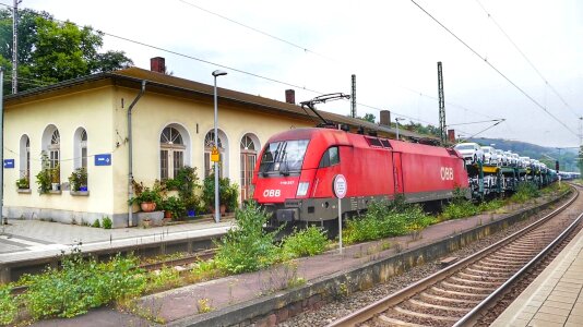 Travel railway station guntershausen
