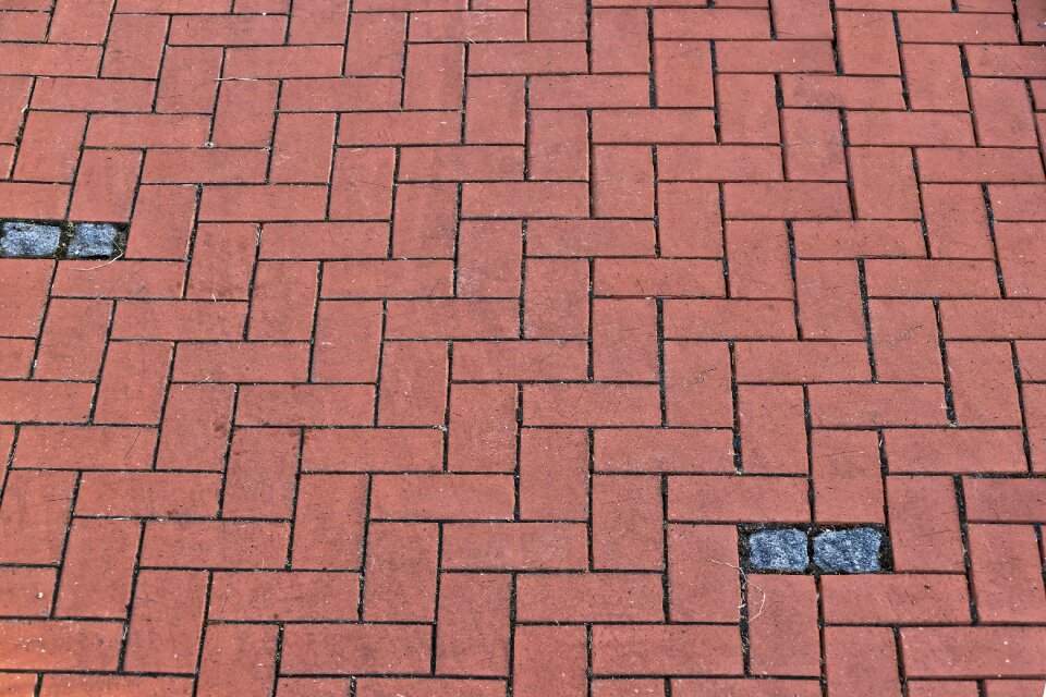 Brick paved background
