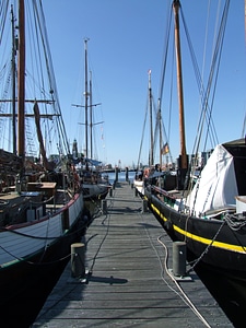 Boats old wood photo