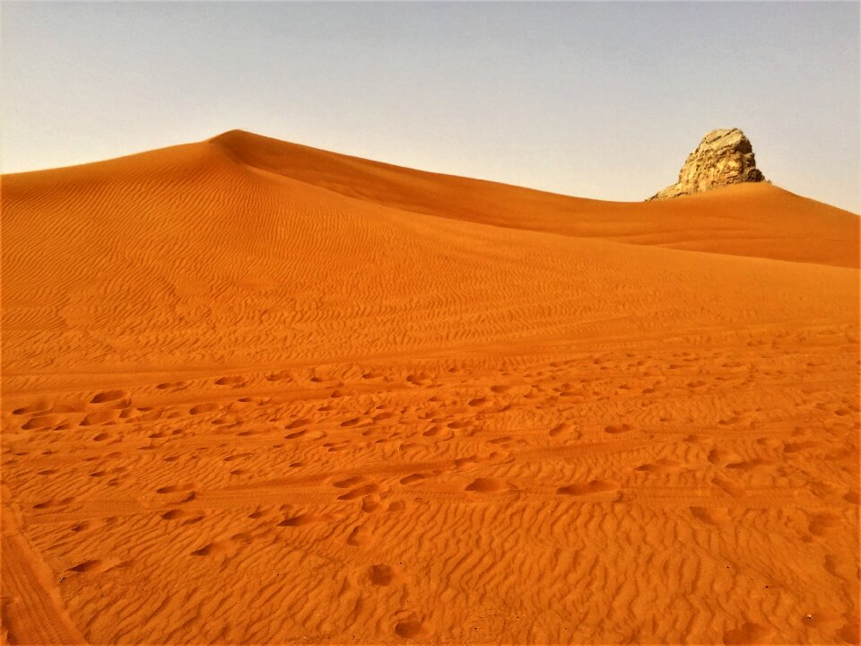 Rock fujairah desert