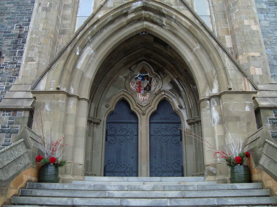 Church gothic entrance