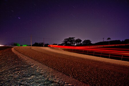 Light long exposure transportation