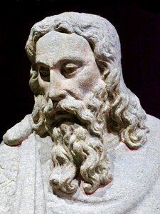 Ancient saint marble