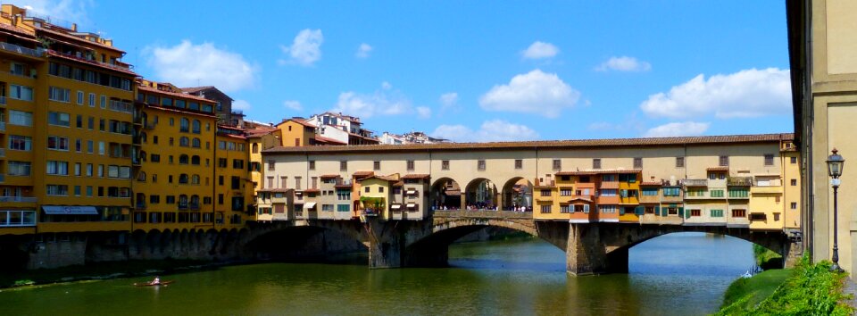 Architecture river arno photo