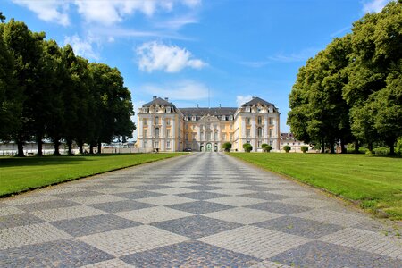 Palace castle brühl away