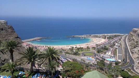 Body of water panoramic beach