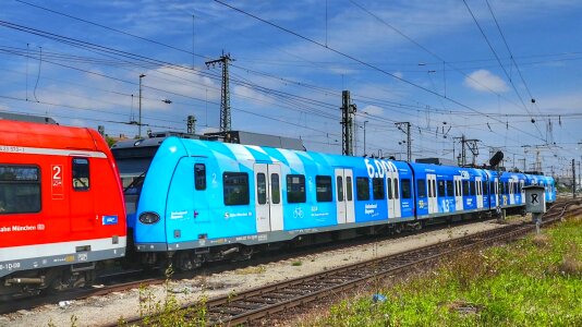 Train railway transport system