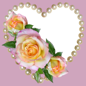 Frame border heart