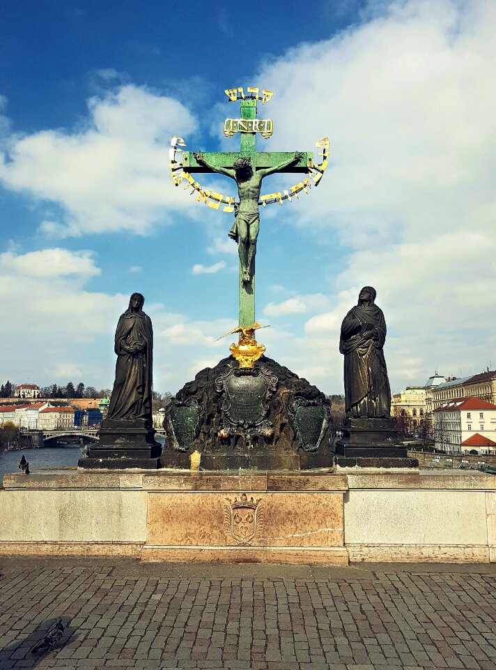 Christ prague charles bridge