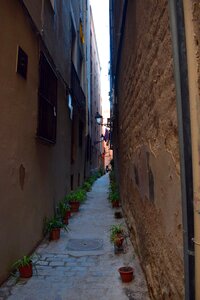 Alley old city photo