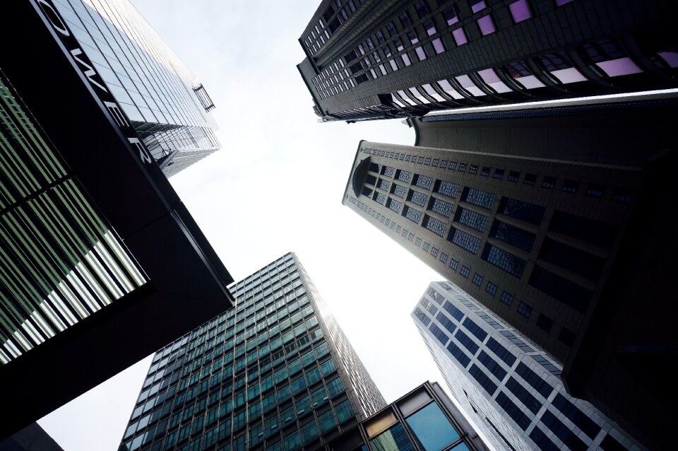Architecture skyscraper city