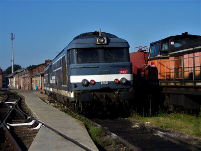 Rail switch station photo