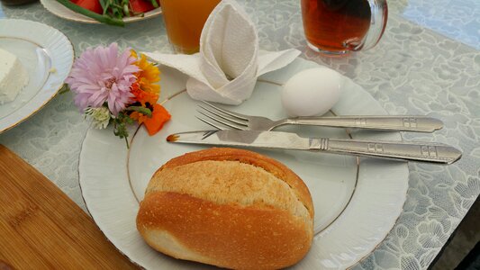 Refreshment bread breakfast photo
